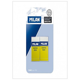 Milan Vỉ 2 Gôm Plastic 6024 Bpm9243