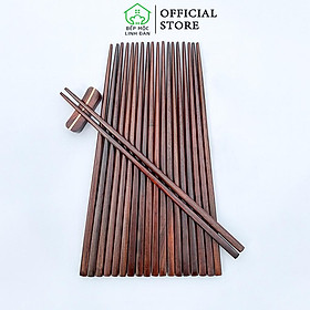 Mua Đũa Nhật Gỗ Trắc Tự Nhiên Siêu Sạch HAHANCO  CTL764  Bộ10 Đôi_Hàng Xuất Khẩu
