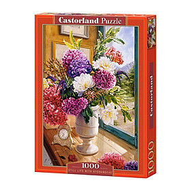 Xếp hình puzzle Still Life with Hydrangeas 1000 mảnh CASTORLAND C1044442