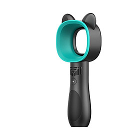 Quạt cầm tay không cánh Cute Cat. Quạt sạc pin chuẩn USB Micro có 3 tốc độ chất liệu ABS an toàn.