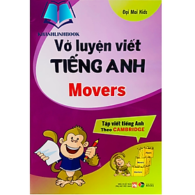 Sách - Vở luyện viết tiếng anh Movers
