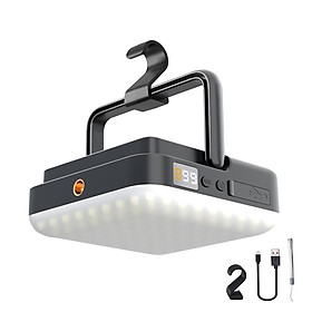 Camping Light LED Outdoor Large-capacity Night Emergency Lights Dual Charging and Four Light Modes Infinitely Dimmable