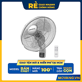 Mua Quạt treo tường có remote Nanoco NWF1610RC-G màu Xám - Hàng chính hãng - Chỉ giao HCM