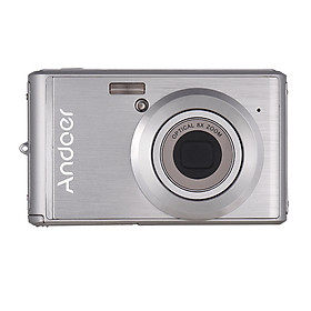 Máy Ảnh Kỹ Thuật Số FHD Andoer Chống Rung Kèm 2 Pin (20MP 1080P) (8X Zoom) (2.4 inch)
