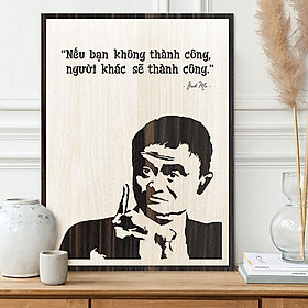 Mua Tranh gỗ tạo động lực TBIG042 -  Nếu bạn không thành công  người khác sẽ thành công