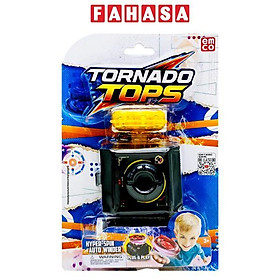 Đồ Chơi Con Quay Lốc Xoáy Kèm Trạm Sạc Năng Lượng - Emco VT150/YL - Vàng Tia Chớp