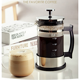 Mua Ấm pha trà Espresso kiểu Pháp French Press Glass Coffee Maker