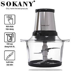 Mua Máy xay thịt  xay sinh tố đa năng 800w - Sokany 7004A - Hàng chính hãng