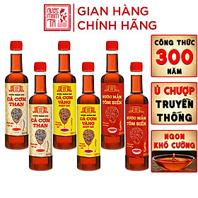 Nước Mắm Nhỉ Làng Chài Xưa Cá Cơm Than, Tôm Biển