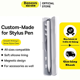 Hộp đựng bút cảm ứng từ tính Baseus Pencil Smooth Writing 2 Series Stylus Case P80015808211-00- Hàng chính hãng