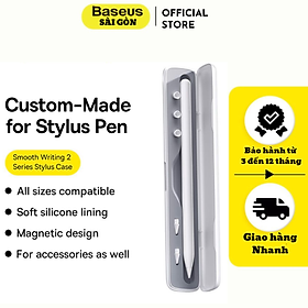 Mua Hộp đựng bút Baseus Pencil Smooth Writing 2 Series Stylus Case P80015808211-00 cảm ứng từ tính - hàng chính hãng