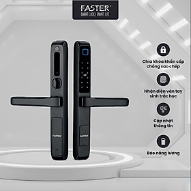 Mua Khóa vân tay FS6800 APP-BL FASTER mở bằng sinh trắc học  app điều khiển từ xa