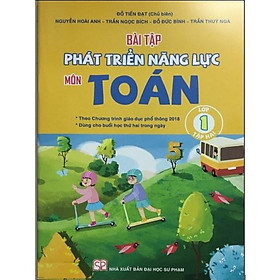 Sách Bài tập phát triển năng lực môn Toán lớp 1 tập 2 (SGK Cánh Diều)