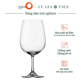 Mua Ly Thủy Tinh Uống Rượu Vang Đỏ Stölzle Lausitz Weinland Red Wine Glass - Kiểu Dáng Hài Hòa - Lý Tưởng Cho Các Loại Rượu Vang Đỏ Cổ Điển