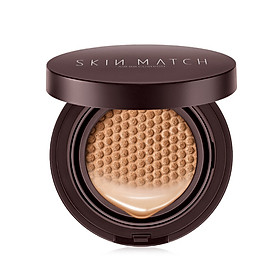(SKINMATCH) Detail Concealer Cushion BB Cream 15g * 2 (SPF30PA ++ Sunscreen Stereo Honeycomb Sponge Powder Foundation Replacement)