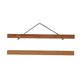 Magnet Wooden Picture Frame DIY Photo Poster Painting Hanger
