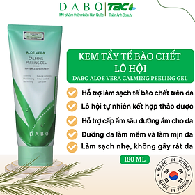 Tẩy tế bào chết Lô Hội DABO Aloe Peeling Gel 180ml