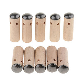 Durable 10 Pieces Wooden Grand Upright Piano Hammer Butt Rods DIY 20 x 10mm