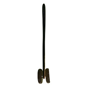 Cây Lăn Massage Mặt/ Mũi 2 Bánh Sừng Bò Châu Phi (12.5 x 2.5 cm)