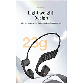 Mua Tai nghe Wiwu Q1 Air Conduction Wireless Headset dành cho các thiết bị có bluetooth  pin tuổi thọ cao  chống nước và nhẹ - Hàng chính hãng