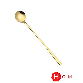 Mua Thìa   Muỗng  Nĩa  Dao  Đũa inox - Thìa cà phê  muỗng uống trà thép không gỉ mạ vàng