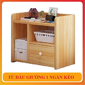 Mua ️ ️ TỦ GỖ ĐẦU GIƯỜNG CỔ ĐIỂN 3 NGĂN CÓ 1 NGĂN KÉO