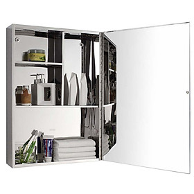 Tủ gương Inox đa năng cửa mở Eurolife EL-CB03-46