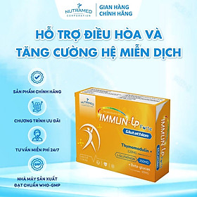 Viên uống Immun Up Forte hỗ trợ tăng cường hệ miễn dịch và phòng ngừa cúm mùa (30 viên) - Nutramed