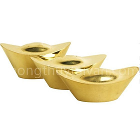 Thỏi vàng Đồng 2.4cm(chiêu lộc,chiêu tài...)
