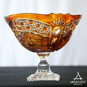 Đĩa Hoa quả Pha lê Màu Luxury Arnstadt 30cm