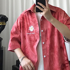 Áo sơ mi nam ngắn tay chất vải vón lụa hot frend
