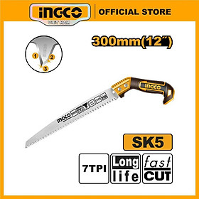 Cưa cành cầm tay lưỡi thẳng INGCO HPS3008 12" (300mm) 