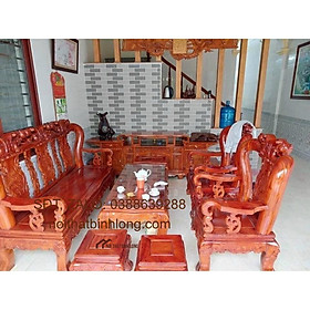 Bộ bàn ghế minh quốc đào gỗ xoan