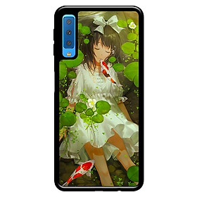 Ốp lưng cho Samsung Galaxy A50 girl 040 - Hàng chính hãng
