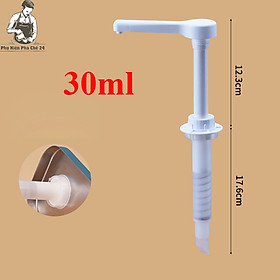 Mua Bình Bơm Sữa Đặc  Mật Ong  Siro Với Ống Hút Lớn Pump 10ml