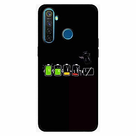 Ốp lưng in cho Realme 5 Cạn Pin