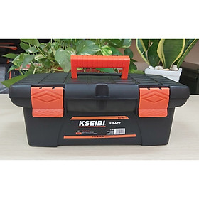 Mua Hộp Đựng Dụng Cụ  Hộp Đựng Đồ Nghề Đa Năng Cỡ Nhỏ KSEIBI 221065 - Nhựa ABS Siêu Chịu Lực  Siêu Dày - Khóa nhựa  Bề Mặt Nhẵn Mịn  Chống Xước  Chống Ăn Mòn - 33x18x13cm - Hàng Chính Hãng