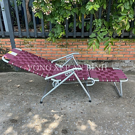 Ghế xếp đa năng, gấp gọn thư giãn An Bình - GHDU1 - vải dù nhập khẩu khung kim loại fi25 dày 1mm - Hàng cao cấp