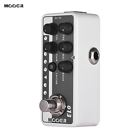 Mooer MICRO PREAMP Series 013 MATCHBOX Classic American Style Digital Preamp Preamplifier Guitar Effect Pedal Dual