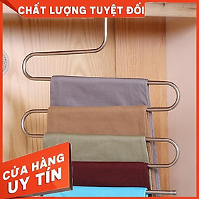 Mua Móc Inox 5 tầng treo quần áo