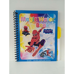 Sách tô màu Magic Water Drawing Book bút vẽ ma thuật 15x19cm