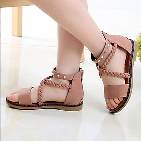 Sandal đan dây chiến binh sành điệu cho bé gái