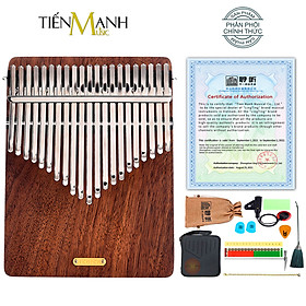 Mua Đàn Kalimba LingTing 21 Phím K21W (Gỗ Walnut Thính Vũ - Full Phụ kiện LT-K21W) Hàng Chính Hãng - Kèm Móng Gẩy DreamMaker