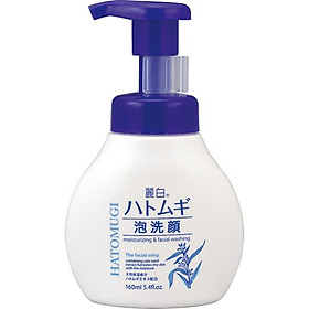 Sữa rửa mặt Reihaku Hatomugi tạo bọt 160ml Nhật Bản