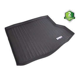 Thảm lót cốp xe ô tô Mercedes CLA 2014 - 2018 đến nay nhãn hiệu Macsim chất liệu TPV cao cấp màu đen (199)