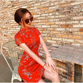 Sườn xám phong cách cổ điển Trung Hoa