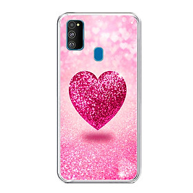 ỐP LƯNG DẺO CHO ĐIỆN THOẠI SAMSUNG GALAXY M21 - 0419 HEART10 - HÀNG CHÍNH HÃNG