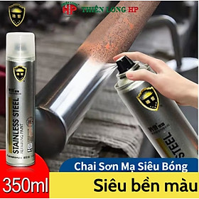 Mua 1 CHAI SƠN XỊT MẠ MÀU INOX CHỊU NHIỆT XỊT TRANG TRÍ CỰC ĐẸP