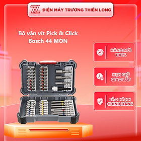 Mua BỘ VẶN VÍT PICK & CLICK BOSCH 44 MÓN - Hàng chính hãng