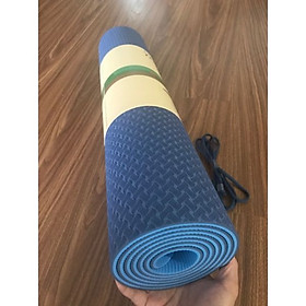 Thảm tập YOGA TPE Cao Cấp 2 lớp- 6mm dộ bám cao , chống trơn trượt